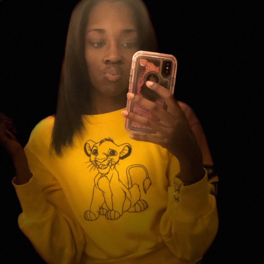 Lion king themed sweater